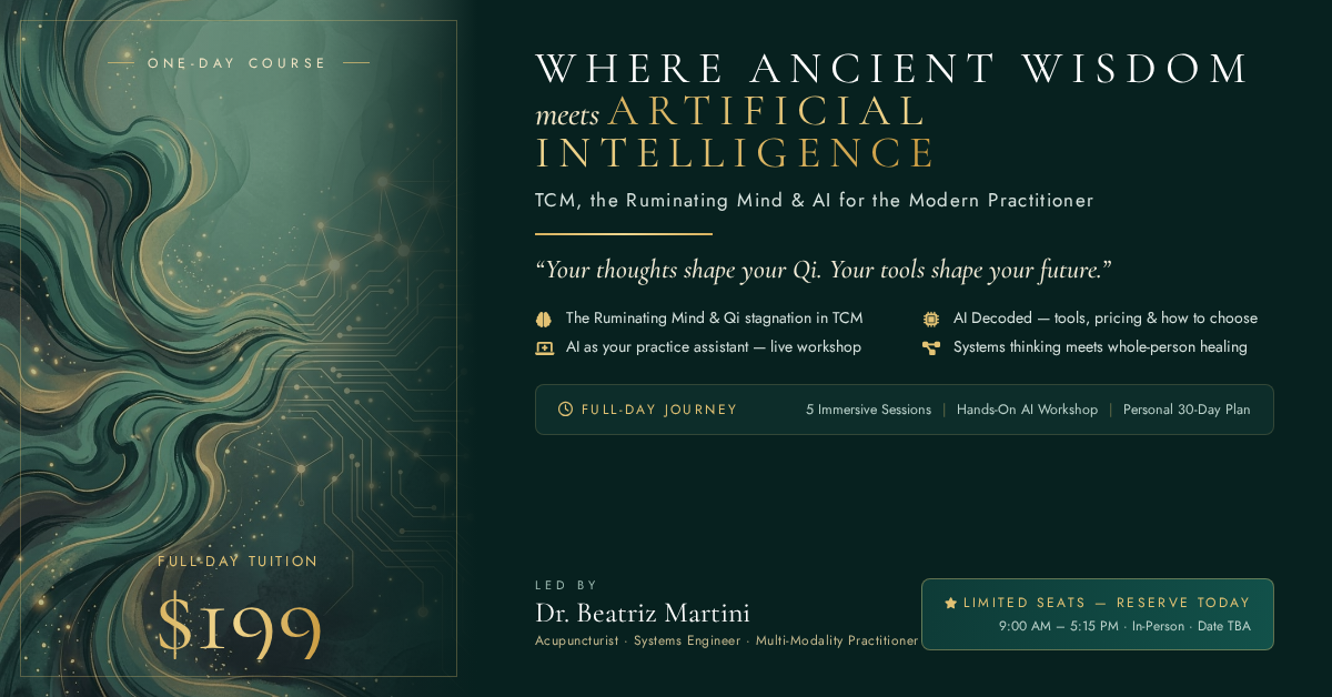 Where Ancient Wisdom Meets AI course poster